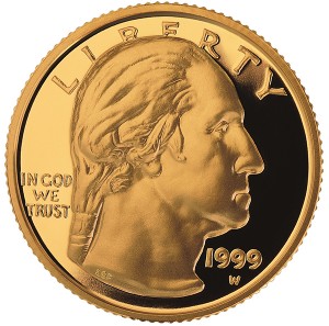 1999 George Washington coin