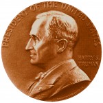 Harry S Truman Presidential Bronze Medal Obverse