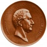 Millard Fillmore Presidential Bronze Medal Obverse