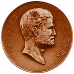 Ulysses S Grant Presidential Bronze Medal Obverse