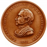 Zachary Taylor Presidential Bronze Medal Obverse