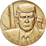 Donald Trump Presidential Bronze Medal Obverse