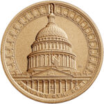 United States Capitol Police and Those Who Protected the U.S. Capitol on January 6 2021 Bronze Medal Three Inch Obverse